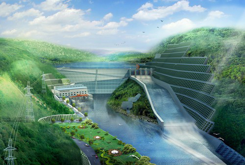 林周老挝南塔河1号水电站项目